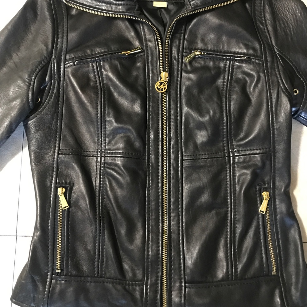 Michael Kors leather jacket